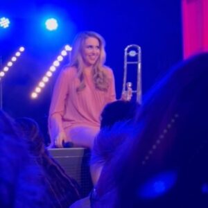 Michelle Brasier Instagram - My projector stopped working at my Big London Show ™️ but it was fine because I’m a natural entertainer. Melbourne/Adelaide/Edinburgh on sale lol