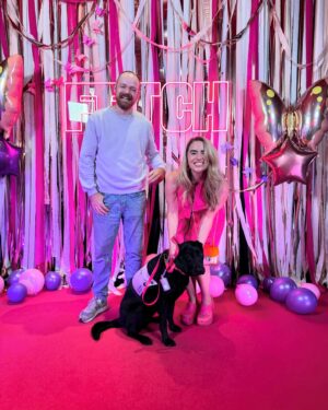 Michelle Brasier Instagram - Happy International Guide Dog Day! I’m so proud to be an ambassador for @guidedogsaustralia and I love taking my perfect angel ambassador dog, Eva everywhere I go. Together we offer people, restaurants, drivers, theatres, red carpets and sets the chance to experience having a Guide Dog around. Eva has won over many people who were originally fearful of dogs or unsure of what exactly a Guide Dog does and it’s so amazing to watch her work so confidently and gently. She’s become part of the furniture at @comedyrepublicmelb and @sonny_ray_cafe and I couldn’t be more proud of her. Guide dogs play a pivotal role in many people’s lives. The bond between a guide dog and their handler is so special. Guide dogs change lives (and have access all areas passes, don’t forget baby!).