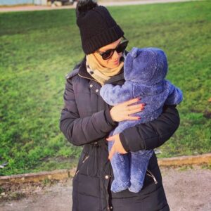 Michelle Dewberry Instagram - Can’t quite believe that our monkey was 6 months old (non corrected) recently. 6 months since the difficult end to my pregnancy and 6 months since his time in NICU. That stuff all seems like yesterday - Life flies by, that’s for sure... 
.
It’s been a challenging 6months, with a very difficult start. Then we’ve had reflux/colic and CMPA just to make it all that little bit harder.
.
But wow what a precious little boy he is to us. Every day he seems to learn something new and develop his character that little bit more, and what a character he has. He definitely knows his own mind and is becoming a very strong-willed little boy, that’s for sure 😂
.
.
Can’t wait for the world to open up more, so that our adventures can truly begin... 
.
.
.
.
.
.
.
.
#6monthsold #31weeker #prematurebaby #nicubaby #babyboy #firsttimemama #pprom #refluxbaby #reflux #colic #colicbaby #cmpa #eping #epingmama #pumpling #loved
