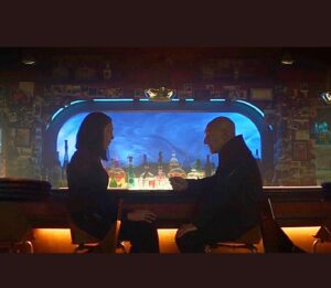 Michelle Forbes Instagram - Thanks for all the very kind words. 
So very sweet 💕
Ro taught me a lot. I’ve held those lessons close. 
She always stayed true to her word & beliefs. 
Always honest. Even if uncomfortable. 

Was very happy to be back in Patrick & Johnny F’s arms and eat breakfast and laugh together again! 

Much gratitude to Roddenberry for the original universe. Always seeking peace & unity through our human frailty. 
I will be forever grateful to Rick Berman & Jeri Taylor for creating this character. It’s been sweet to carry and hold her for decades. 

She’s such a deep part of my heart and I love that we share that. 🕊🤍🕊️