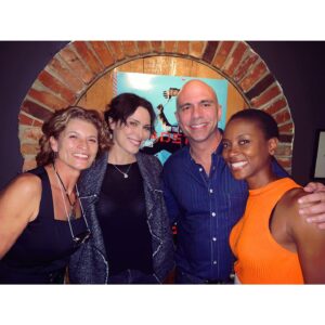 Michelle Forbes Instagram - Hey...thx for hanging out w us y’all! ✌️♥️
#treadstone #treadstonecrew @treadstone  @treadstoneeastgermany