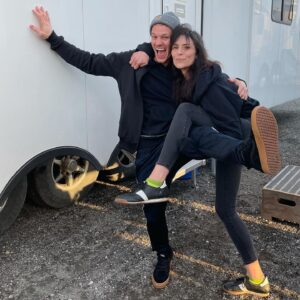 Michelle Forbes Instagram - Ryan and I tried *adulting*...got confused...then retreated back to our natural habitat. 

 @dorseyryan