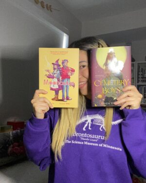 Michelle Grondine Instagram - aloha book nerds and friends!! my family dog grace kelly passed away last week a couple days after the 9th anniv of my father’s passing so i’ve just been hermiting with books and anime and making content to help with the sadness. here are some of my favorite 🏳️‍🌈 reads that bring me the most joy: i devoured heartstopper vol 1-3 by @aliceoseman like i was starved for oxygen after a 100m dash. mooncakes by @wendyxu & @suzisaur made my heart sing with magic. loveless by @aliceoseman was recc’d to me by my fav @jennaclarek (ok she recc’d alice’s entire bibliography as a whole tbch—she’s never steered me wrong) and all humans must read it. and omg cemetery boys by @aidenschmaiden—i just💖💖💖 i’m in the midst of it rn and never want it to end 🥺✨ mooncakes, cemetery boys, and heartstopper all have trans rep (cemetery boys is the first trans ownvoices ya novel to debut on the nyt best seller list!); mooncakes has wlw   pan rep; cemetery boys has mlm, latinx,   vegan bruja (hehehe😁) rep; heartstopper has queer   bi rep; loveless has ace/aro rep. i also really appreciated the way heartstopper also represented those of us who have struggled with eating disorders when this storyline began, and the inclusion of content alerts in the text itself. these stunning ownvoices works are such a beautiful celebration of lgbtqia  voices and stories that the world desperately needs more of. each beautifully written, brilliantly weaved, and heartstoppingly engaging—a 10/10 way to spend your day.
𓆙
𝕎𝒉𝒂𝒕’𝒔 𝒖𝒑 𝒏𝒆𝒙𝒕 𝒐𝒏 𝒚𝒐𝒖𝒓 𝑻𝑩𝑹?
