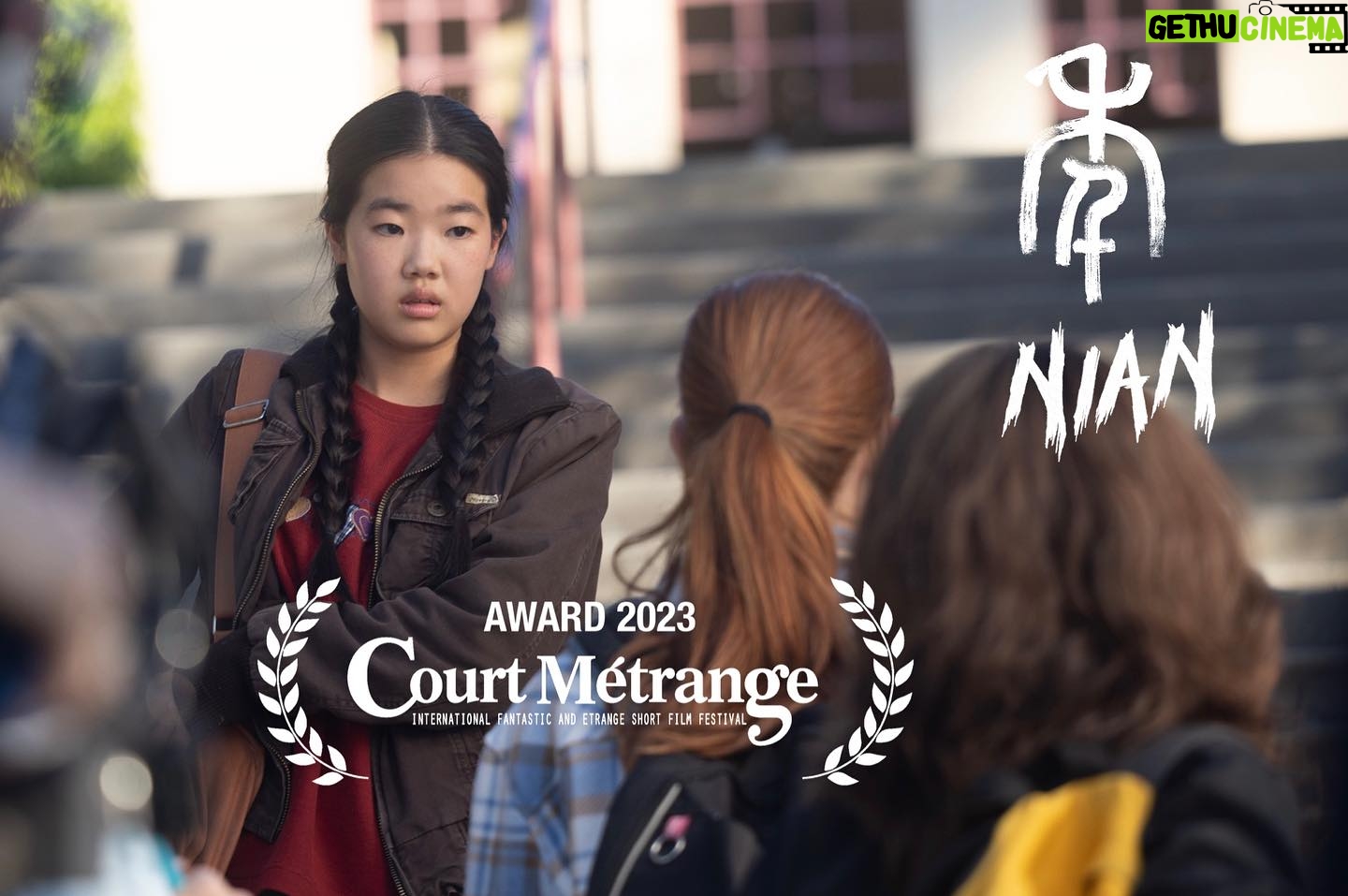 Michelle Krusiec - 187 Likes - We won an audience award!Thanks to @courtmetrange.fest and the audiences for giving us the Young Audience Award! I’m always trying to figure out how to relate and connect especially to other generations. So thrilled this film and the subject matter found a place with young international audiences. Thank you! 🙌🙌🙌 #filmfestival #shortfilm #nianiscoming