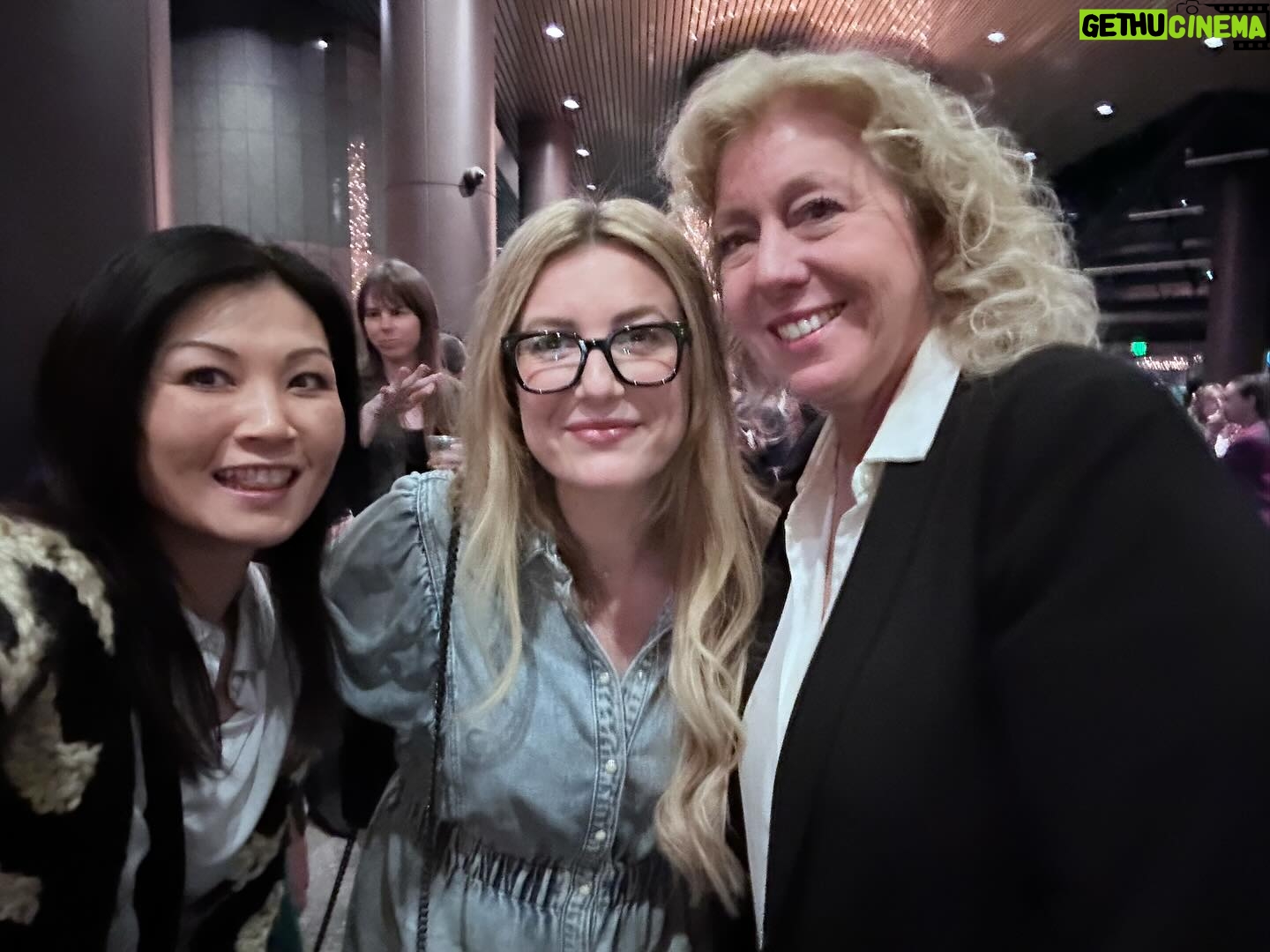Michelle Krusiec - 161 Likes - Happy 50 years of the AFI Directing Workshop for Women! Proud to be a part of this legacy of filmmakers committed to gender parity in cinema. I’ve found lifelong friendships and another place to call a community. My time there was imperfect, much like filmmaking. Always solving problems in what feels like a fire suit as our class had just started while the world came to a halt. But if my time there had been perfect, I would have been given the false notion that things would be easy. Instead I gained vital skills that taught me being a filmmaker always feels like the vision is within my grasp and reach, but it’s not always the case. You are forced to stretch and stay the course no matter what the unforeseeable circumstances reveal. With every project made, you grow and adapt and if you’re humble enough to learn, you get the privilege to do it again and call yourself a director. This showcase featured the next crop of talented storytellers to fill the shoes of the DWW and I wish this class and the next class my very very best in their journey! Shout out to @whysrl @jamesaheim who I worked with and lent their talents to teams @jomony and Naomi Iwamoto. And loved my chat with @jasonsegel who greeted me like an old friend until we realized we were two actors who just knew of each other 🤓😂 #filmmakerslife #afi #afidww 🔥🔥🔥🔥
Class 2025 @julia1sabella @jaedirects @graceinthematrix @marissahigh @jazzfacekilla @natashamynhier @karinaripper @posle led by Hanelle M. Culpepper 🤩🤩🤩