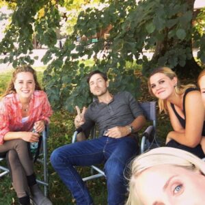 Michelle von Treuberg Instagram - Ich hab mal kurz vorbeigeschaut beim #reiterhofwildenstein • 10. & 17.05. um 20:15 Uhr in der ARD• Mit vielen tollen Kollegen! 
Vielen Dank an @viviannaefe & @baumbaueractors 💥