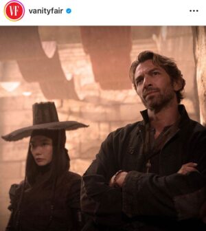 Michiel Huisman Instagram - First look at Rebel Moon head over to @vanityfair for more! 👋
