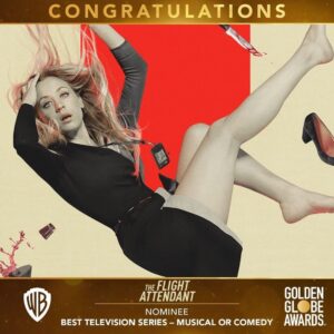 Michiel Huisman Instagram - Golden Globe nominations for @flightattendantonmax and @kaleycuoco 💫⚡️🤩🙌