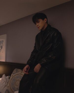 Miggy Jimenez Instagram - yours truly.

had a hard time to complete my leather suit but i was able to do it practically. with a huge help from my brotha jelo to prep and a place to crash in haha, mama jett for the finishing touches, and tommy kuya jay for taking pics solid kayo. it was a good night met new faces. grateful for this experience thank you. x 

#abscbnball2023