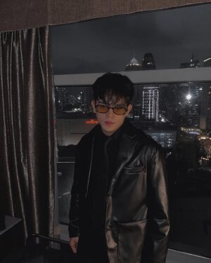 Miggy Jimenez Instagram - yours truly.

had a hard time to complete my leather suit but i was able to do it practically. with a huge help from my brotha jelo to prep and a place to crash in haha, mama jett for the finishing touches, and tommy kuya jay for taking pics solid kayo. it was a good night met new faces. grateful for this experience thank you. x 

#abscbnball2023