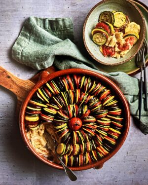 Miguel Maestre Instagram - Macaroni and cheese ratatouille… omg with this cold weather so delicious and soooo beautiful best of Italy and France with a Spanish touch 
#stockland