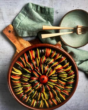 Miguel Maestre Instagram - Macaroni and cheese ratatouille… omg with this cold weather so delicious and soooo beautiful best of Italy and France with a Spanish touch 
#stockland