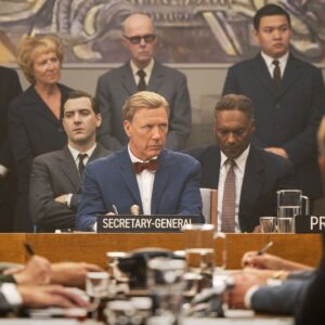 Mikael Persbrandt Instagram - Per Fly’s political thriller ”Hammarskjöld” with Mikael in the lead role as the former UN Secretary-General Dag Hammarskjöld will premiere at Christmas 2023

📸#1 @femsthlm 
📸#2&3 Niklas Maupoix

#daghammarskjöld