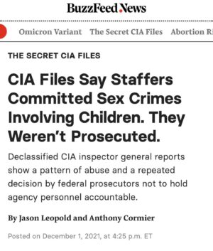 Mike Cernovich Instagram - This story (yeah I know Buzzfeed) is true. I reported issues about the CIA doing this in 2017. Not trying to steal their thunder. This is deeply reported original work. Read it. I posted link in story. And now you see why I am attacked. CNN literally hires CIA people. They are all in on it.