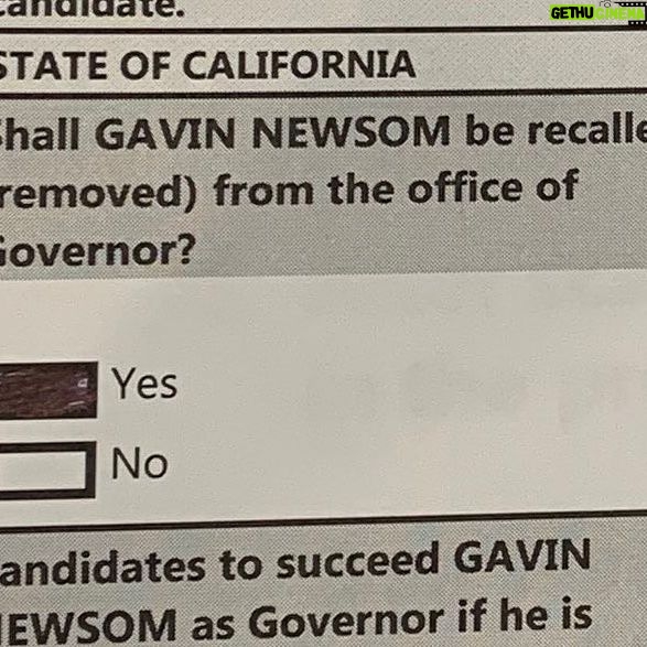 Mike Cernovich - 6.8K Likes - Went in to vote in person, no issues at all.
Vote Yes on Recall!