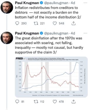 Mike Cernovich Instagram - All they do is lie. This includes economist. This man a Nobel prize and doesn’t understand the difference between high interest rate consumer debt held by low income debtors and low interest fixed rate debt held by higher income earners. 

Or he does and is lying. 

Moron or fraud, which is it?