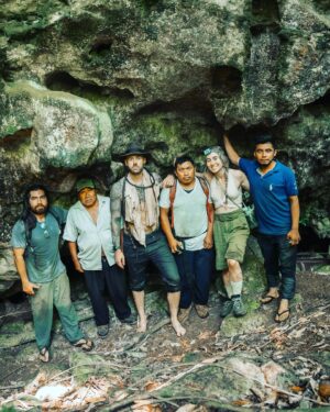 Mike Corey Instagram - Mike Corey = The Real Life Indiana Jones?

@skycowans and her crew flew down to Mexico to meet me and spend 36h on an expedition. After wasp stings, diarrhea, venomous snakes, and human remains we emerged from the Mayan Underworld. The video is now posted on YouTube.

Can’t say I mind the comparison.
Think I play a good Indy? Check the video in my stories 🤠

Thanks to @skycowans for the epic collab and @tours_sukun for all logistics and planning 🐍