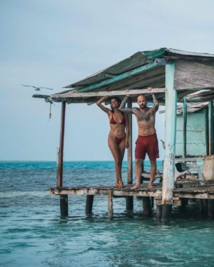 Mike Corey Instagram - Maldives 👎🏼 Venezuela 👌🏻
We found our own villa on stilts here in Los Roques.
Sure we had to share it with a few pelicans, but check out the sunset. After a lion fish and barracuda barbecue, we slept tight in our hammock to the sound of waves. Not another soul for 10 miles in all directions. Epic Adventures with @traveleroflove ❤️

Photos by @rodrigoungaro 📸

Hit up @vidafuria if you’d like to go to Venezuela 🤙🏻