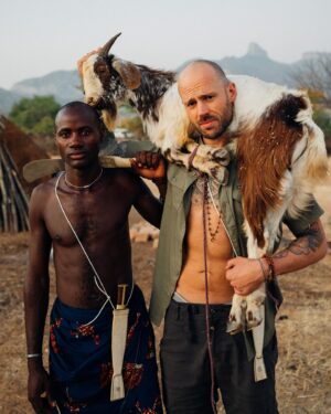Mike Corey Instagram - Goat for dinner 🐐 
Question: Is this animal cruelty? Or does it just feel more cruel when we see it? Is it better when the truth is tucked away behind the stainless steel doors of a factory farm; buried away like the guilt of what eating meat actually means? 

I’ll always accept the offer to do the act. 
As a meat eater it’s your responsibility to have a deep understanding of where meat comes from. You have to honor the life, not just throw it in your shopping cart like another apple.

Would you? Could you? Have you?

Let’s go in the comments 👇🏻

Photos by @bmcreative.video 
Trip by @kumbukumbtours