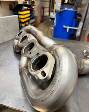 Mike Finnegan Instagram - Today was a damn good day. Saw the doc who said my busted leg is almost not busted anymore, finally finished the passenger side header for my ‘61 caddy, packed my bag but not my laptop for vacation, and got a grip of new @mickeythompsontires for the ‘98 GMC SEMA work truck. what are YOU doin? Don’t forget that there’s on 3 days left to enter for a shot at winning my 1970 Datsun 510….link to info is in my IG bio.