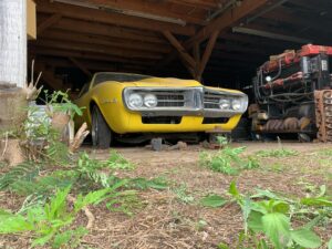 Mike Finnegan Instagram - 3 years ago in the middle of the pandemic we drug this ‘67 Pontiac Firebird out of a barn and got it running. 8 miles later the big block ate a cam lobe. A new engine and @gearstar TH400 were installed and the car ran a string of 9 second passes and completed Rocky Mountain Raceweek 2.0.  Tomorrow I try to run an 8 second pass with a supercharged @dartmachinery 540ci big block Chevy.  Wish me luck!