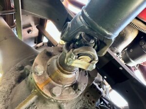Mike Finnegan Instagram - Made it 280 miles down the road with 60 cents and some BS mig welds keeping the u joints from exploding. See it soon on an upcoming episode of @roadkillshow