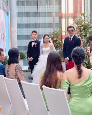 Mike He Instagram - 親愛的妹妹大喜之日🎉🎊🫶#happywedding #滿滿的祝福 #鐘馗嫁妹🤣#百年好合永結同心❤️ #感觸萬分#家有喜事 #765ltspider #rollsroyce #thankseveryone #20230415