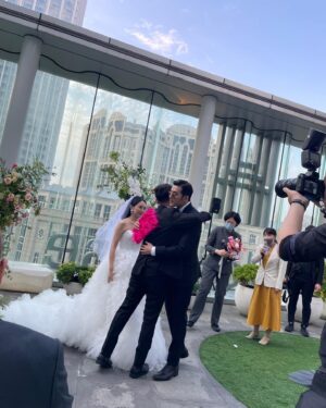 Mike He Instagram - 親愛的妹妹大喜之日🎉🎊🫶#happywedding #滿滿的祝福 #鐘馗嫁妹🤣#百年好合永結同心❤️ #感觸萬分#家有喜事 #765ltspider #rollsroyce #thankseveryone #20230415