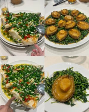 Mike He Instagram - 休息的時候就是要吃胖啊🤣🤣🤣 #喜相逢麵館 #道道精彩道道好吃🍽️😋👍 #最難訂的餐廳 #朝聖 #喜相逢私房菜 #露菜不露臉🤣🤣