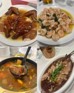 Mike He Instagram - 休息的時候就是要吃胖啊🤣🤣🤣 #喜相逢麵館 #道道精彩道道好吃🍽️😋👍 #最難訂的餐廳 #朝聖 #喜相逢私房菜 #露菜不露臉🤣🤣