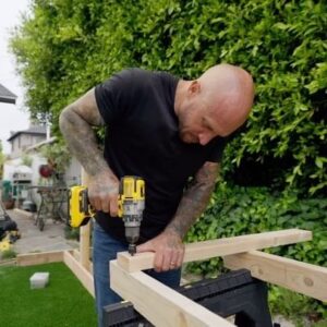 Mike Pyle Instagram - Follow along to learn how to create a gate within your Wild Hog Fencing. Thanks to Mike Pyle for showing us two different ways to secure our panels. For more DIY tips and to find a retailer near you, hit the link in our bio! #WildHogProducts #WhatWillYouBuild #MikePyleDesign #Panels #Fencing #Gates #DIY