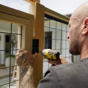 Mike Pyle Instagram - If you’re looking for a simple, affordable, and easy way to build a gate for your outdoor space, check out my “how to” video on @wildhogproducts YouTube channel. I take you through the step-by-step process of creating a garden gate, along with two different methods for securing in your Wild Hog panels. Go check it out! #MPD #MikePyleDesign #Aesthetic #Design #OutdoorLiving #LandscapeDesign #Landscaping #WildHogProducts