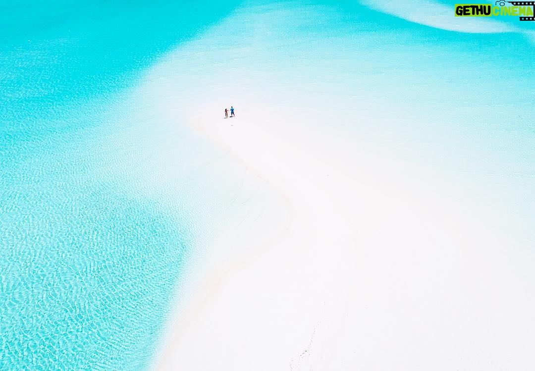 Mike Theiss - 4.8K Likes - (On assignment @SandalsResorts) All alone exploring miles and miles of pristine white sandbars in the islands of Exuma, Bahamas. TAG someone you want to explore sandbars in the Bahamas with !! Photo by Mike Theiss @ExtremeNature