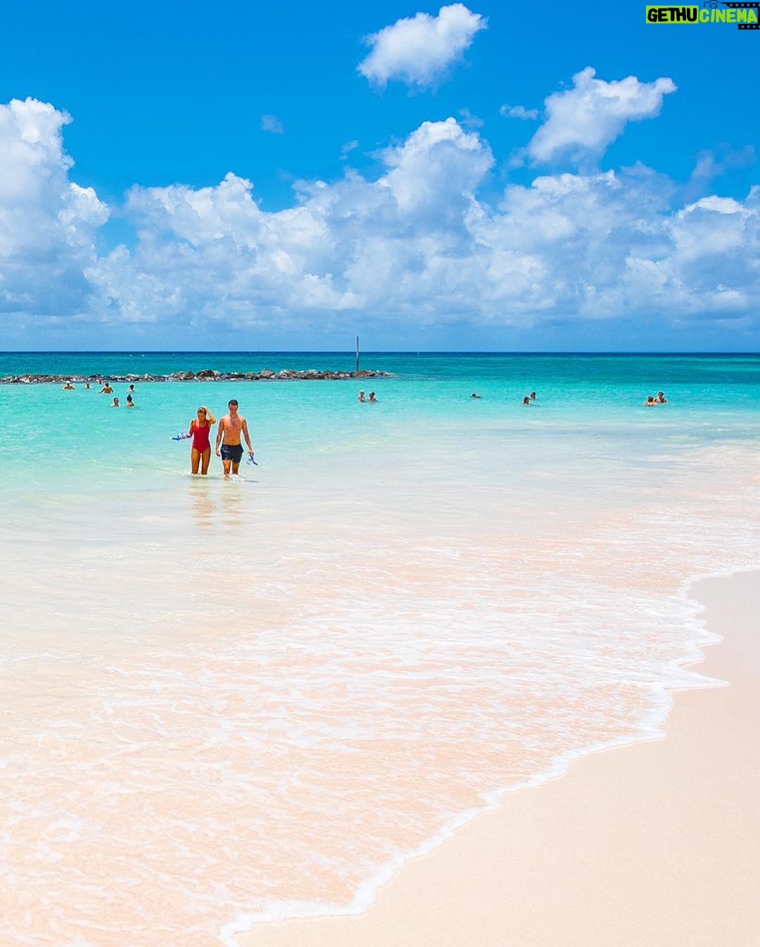 Mike Theiss - 5.7K Likes - Beach day !! Enjoying refreshing turquoise water, pink sand beaches and lots of vitamin D at #SandalsBarbados