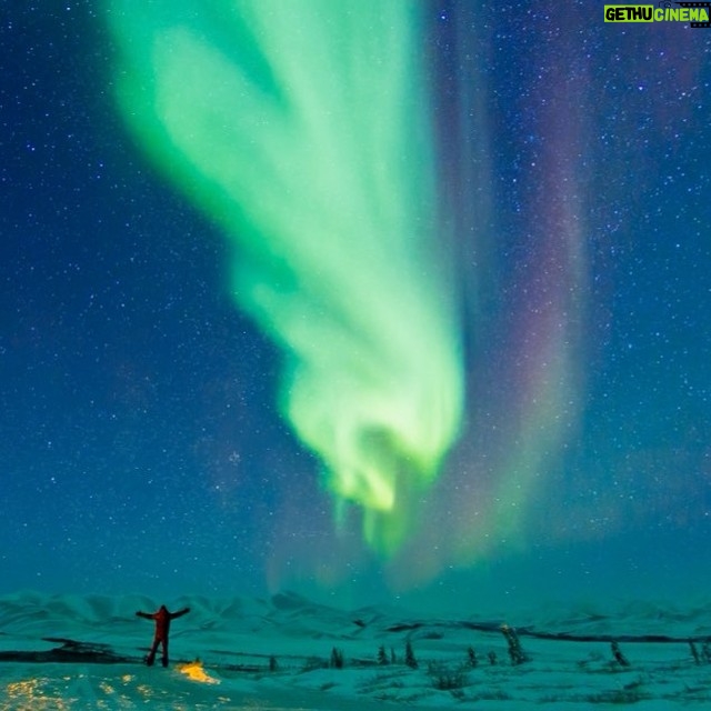 Mike Theiss - 10.6K Likes - (Cinemagraph) A dream come true while standing in the arctic circle admiring the Aurora Borealis, also known as the Northern Lights, dancing throughout the sky. This epic adventure took place in Yukon Territory, Canada while standing in subzero temperatures below -40F. TAG someone you want to witness the Northern Lights with. This #cinemagraph edit illustrates movement to give a better idea what it's like to witness the lights twist throughout the sky. Photo by Mike Theiss @ExtremeNature