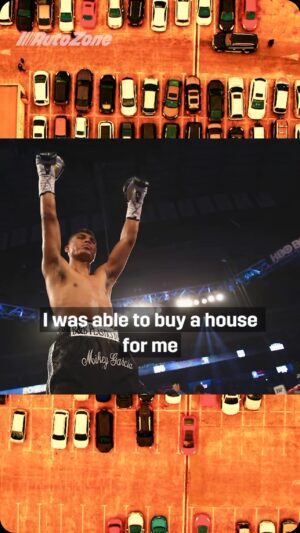 Mikey Garcia Instagram - 🥊 @teammikeygarcia drives in style 🤩 Presented by @autozone 

Watch the full episode here on the DAZN Boxing YouTube channel 🙌