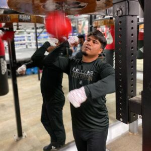 Mikey Garcia Instagram - first day back. see you guys soon #familiagarcia #number5 #rgba
