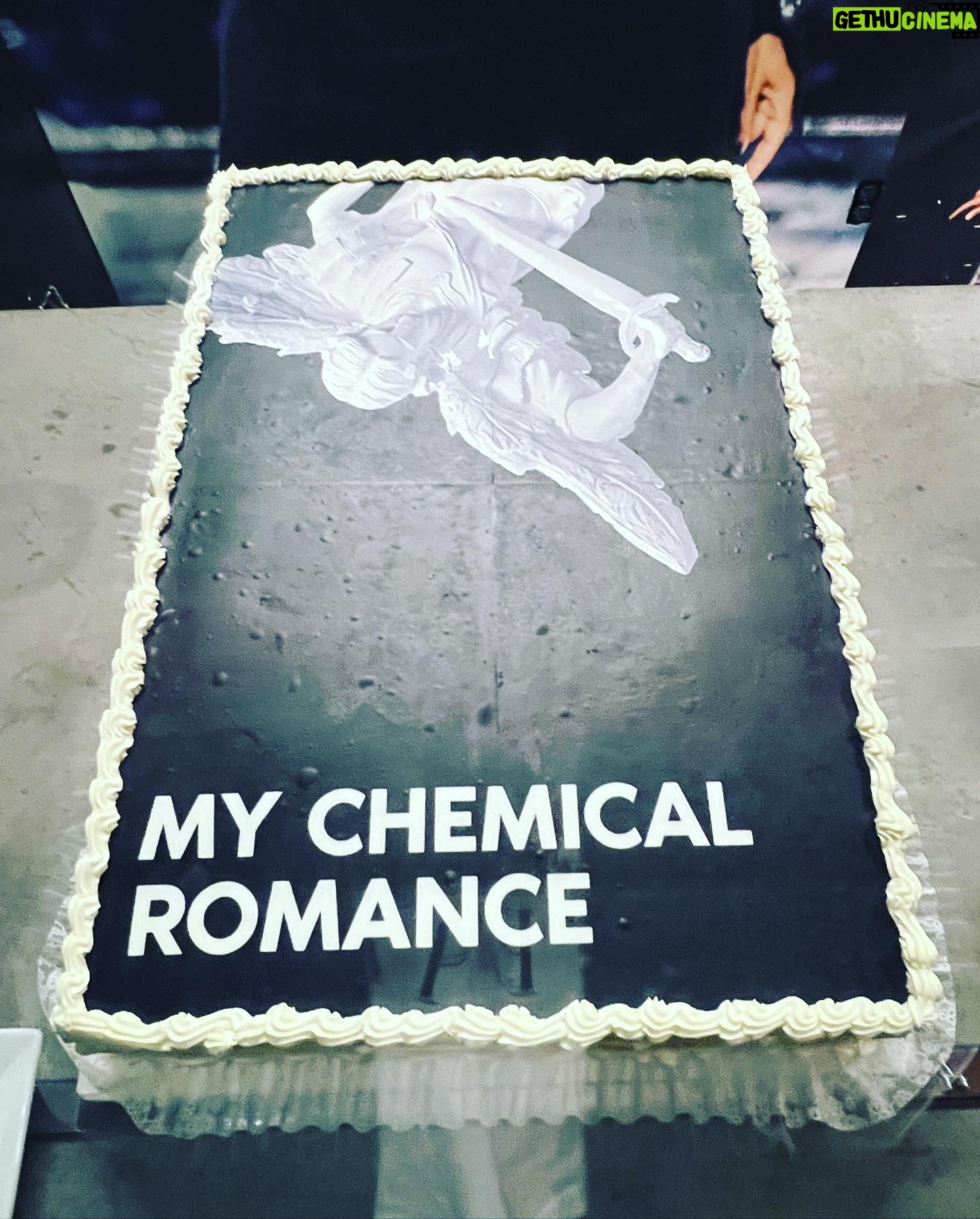 Mikey Way - 68.4K Likes - All I can say is - WOW!
Here we are in the home stretch of what has been one of the most magical experiences in my lifetime. Thank you again Los Angeles - let’s do it all over again tonight!