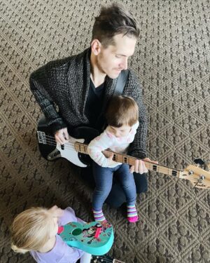 Mikey Way Instagram - It’s “Bring Your Daughters To Work Day” over here!