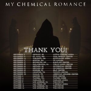 Mikey Way Instagram - I’m standing here beside myself - thank you 🙏