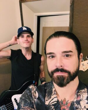 Mikey Way Instagram - I’ve know @chris_carrabba - @dashboardconfessional for quite some time. We FINALLY got to work on something pretty awesome together 🙌🙏