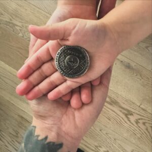 Mikey Way Instagram - It’s taken me a bit to find the right words for this post. Over ten years ago, I made one of the most important decisions of my life, by getting clean and sober.  These little hands helped hold me up, and wouldn’t exist without me taking the leap & changing my life. Thank you to my wife, family and friends for being my support system on this journey. I couldn’t have done it without you. If you’re in the thick of it, hang in there, have faith and stay strong. There’s light on the other side!