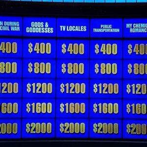 Mikey Way Instagram - Pretty freaking cool @jeopardy !