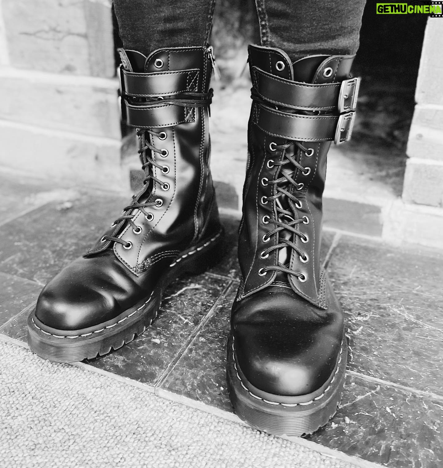 Mikey Way - 64.1K Likes - Stage boots are back! 10 long years since we’ve played the UK- let’s do this Cornwall! 🇬🇧