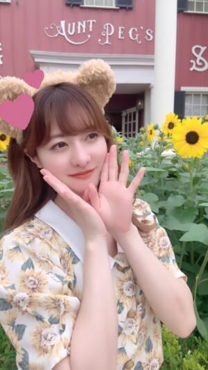 Miki Hashima Instagram - くまになりました🧸🌻