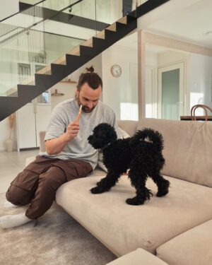 Mikko Parikka Instagram - Aamun leikit 😍🐶