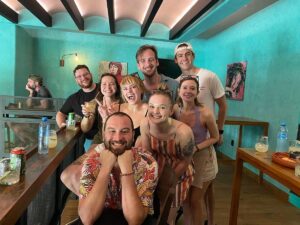 Miles Luna Instagram - Got to go back to one of my favorite places with all of my favorite people. Happy 30th Emily!!!