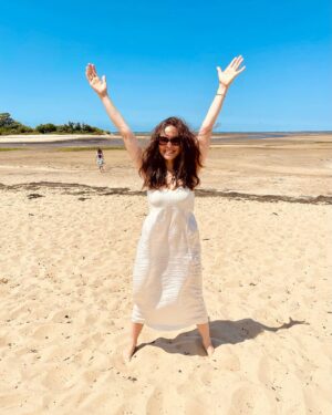 Mina Tander Instagram - •
Blue doors.
Blue skies.
Blue cape.
Blue's everywhere.

Wide ocean. 
Dragons.
Coven.
Family bliss.

Starting a WONDERFUL work project- tba.

A summer of freedom.
See you again next year.
💙

#médoc #vacancesdété #aixenprovence #piemonte #amsterdam #provence