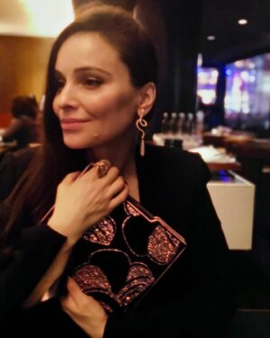 Mina Tander Instagram - •
The most quiet moment of the

@berlinale 

Thank you

@giorgioarmani 
@olelynggaardcopenhagen 
@ninajensenstyling