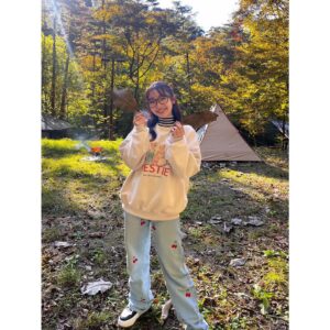Minami Instagram - でっかい葉っぱー！！！！！

#福島県 #棚倉町 #山本不動尊 #山本不動尊キャンプ場 #まこみな #キャンプ